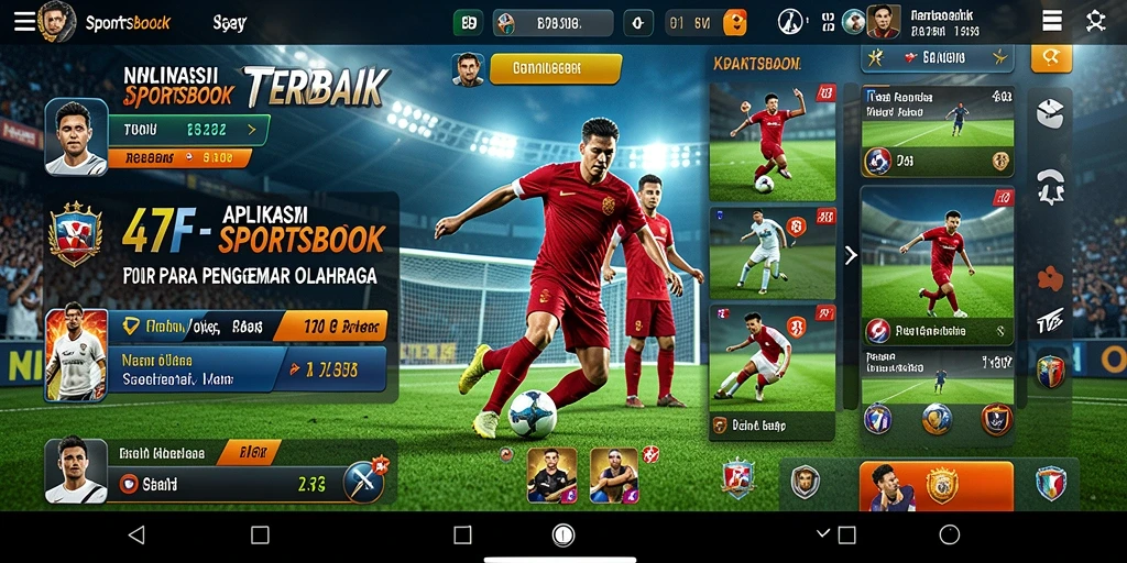 Screenshot utama <strong>47F</strong> menampilkan tampilan antarmuka sportsbook yang menarik.