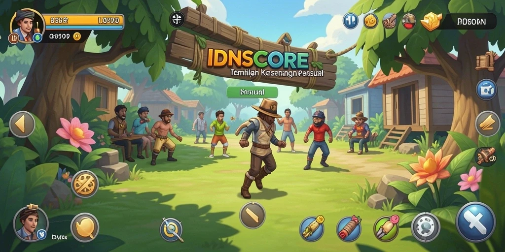 Tampilan menarik dari gameplay IDNSCORE yang mengasyikkan.