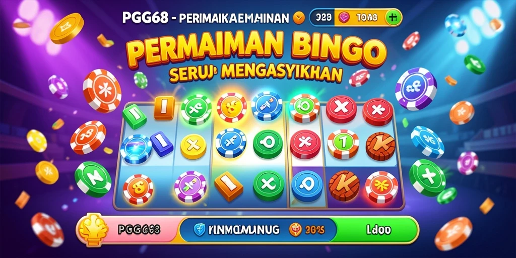 Tampilan menarik dari gameplay Bingo yang seru di PGG68.
