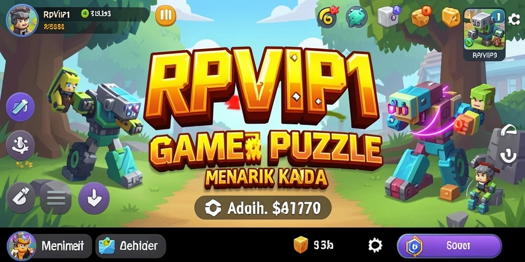 Screenshot tampilan gameplay RPVIP1 yang seru dan menantang.