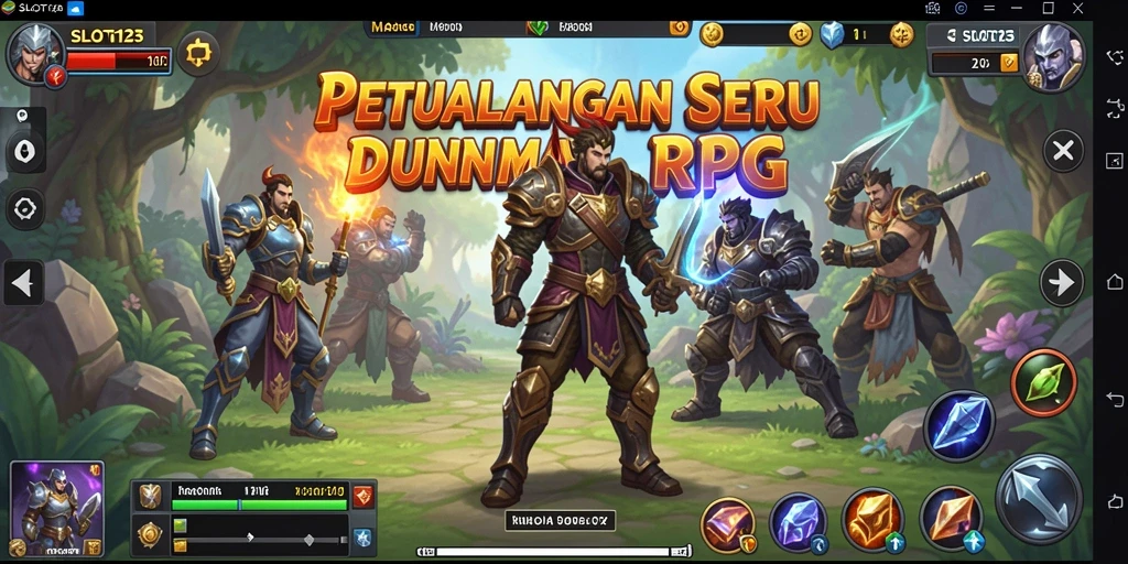 Gameplay menegangkan dan seru dalam dunia RPG.